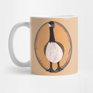 Paper Craft Goose Mug